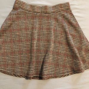 Forever 21 plaid skater skirt